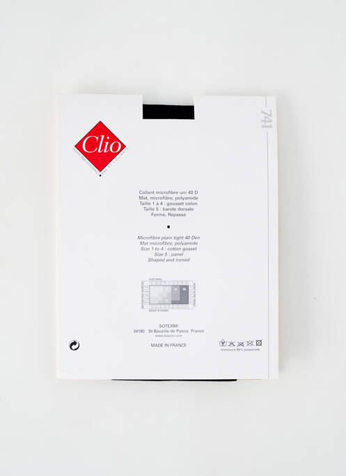 Colanți albastru CLIO femeie