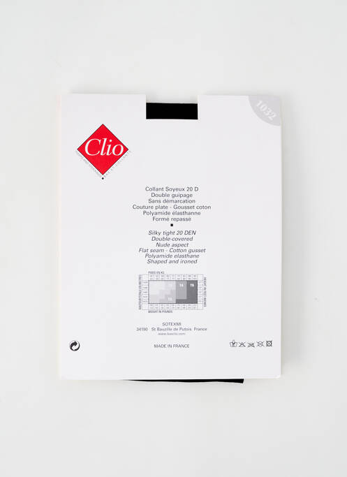 Colanți negru CLIO femeie