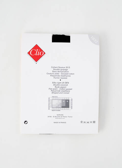 Colanți negru CLIO femeie