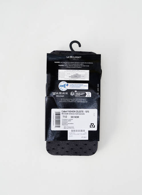 Colanți negru LE BOURGET femeie