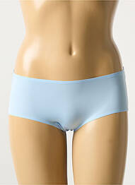 Shorty efect material satinat albastru deschis MARIE JO femme