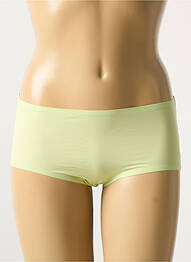 Shorty efect material satinat verde MARIE JO femeie