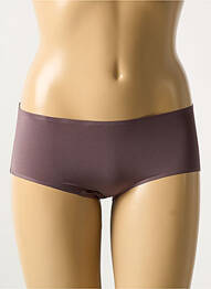 Shorty efect material satinat violet MARIE JO femme