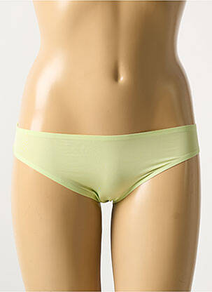 Chilot efect material satinat verde MARIE JO femeie