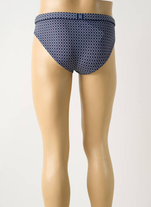 Slip de baie țesătură poplin albastru HOM homme