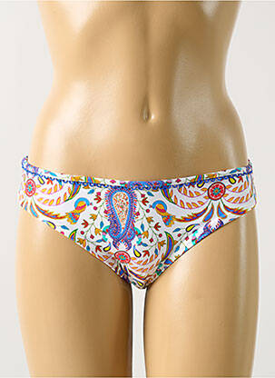 Chiloți de baie alb FREYA femeie