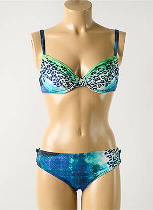 Costum de baie din două piese albastru SUNFLAIR femeie