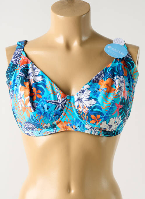 Sutien de costum de baie albastru OLYMPIA femeie