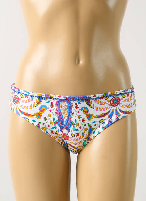 Chiloți de baie alb FREYA femeie