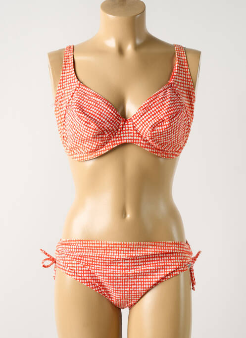 Costum de baie din două piese roșu SUNFLAIR femeie