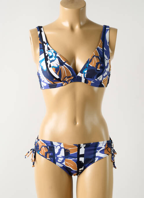 Costum de baie din două piese albastru OLYMPIA femeie