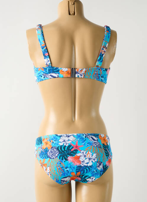 Costum de baie din două piese albastru OLYMPIA femeie