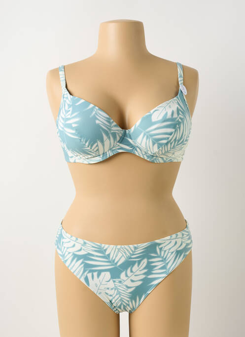 Costum de baie din două piese albastru OLYMPIA femeie