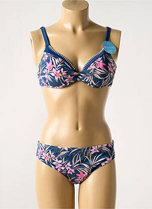 Costum de baie din două piese albastru OLYMPIA femeie