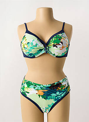 Costum de baie din două piese verde CHARMLINE femeie