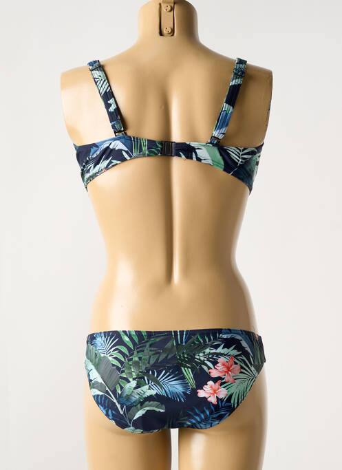 Costum de baie din două piese albastru OLYMPIA femeie