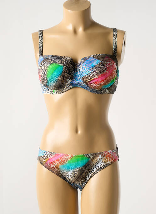 Costum de baie din două piese maro SUNFLAIR femeie