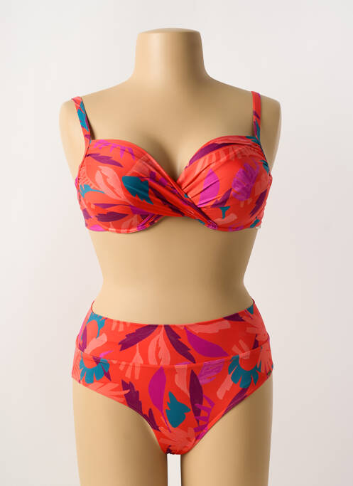 Costum de baie din două piese portocaliu LIVIA femeie