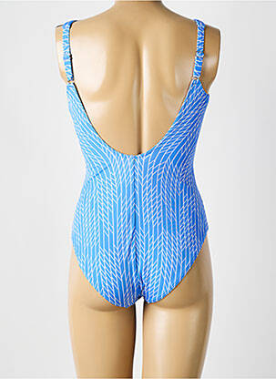 Costum de baie dintr-o singură piesă imprimeu fantezie albastru SUNFLAIR femeie