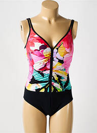 Costum de baie dintr-o singură piesă imprimeu fantezie top sutien modelat negru SUNFLAIR femeie