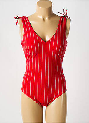 Costum de baie dintr-o singură piesă elasticitate top sutien modelat roșu SUNFLAIR femeie