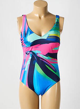 Costum de baie dintr-o singură piesă imprimeu fantezie albastru SUNFLAIR femeie