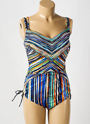 Costum de baie dintr-o singură piesă elasticitate top sutien modelat albastru SUNFLAIR femeie