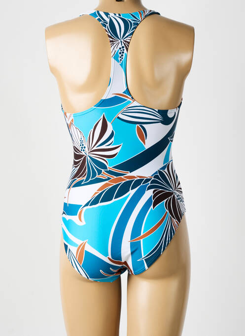 Costum de baie dintr-o singură piesă albastru SUNFLAIR femeie