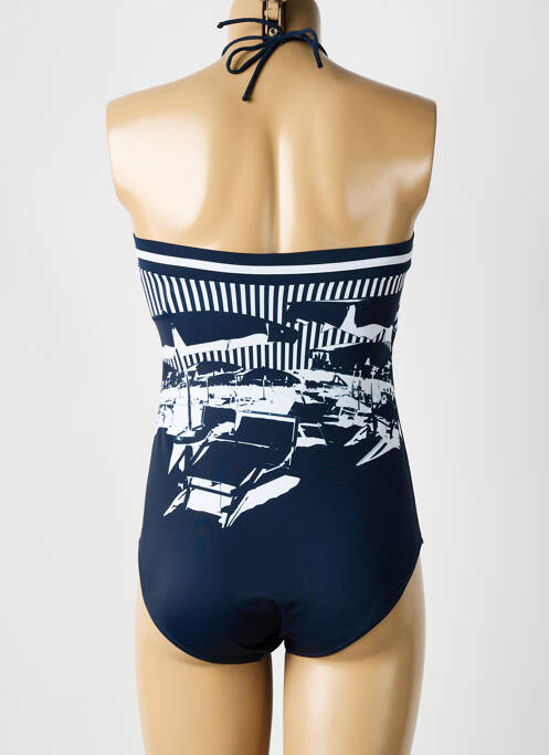 Costum de baie dintr-o singură piesă albastru SUNFLAIR femeie