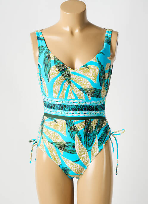 Costum de baie dintr-o singură piesă albastru SUNFLAIR femeie