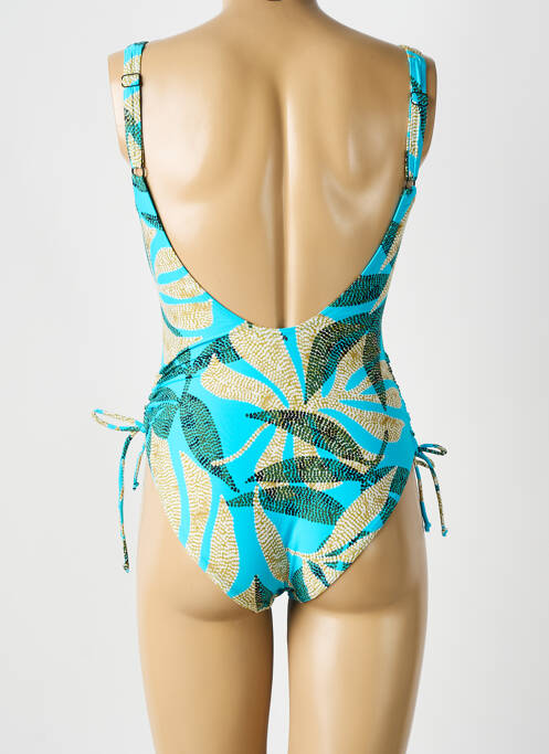 Costum de baie dintr-o singură piesă albastru SUNFLAIR femeie