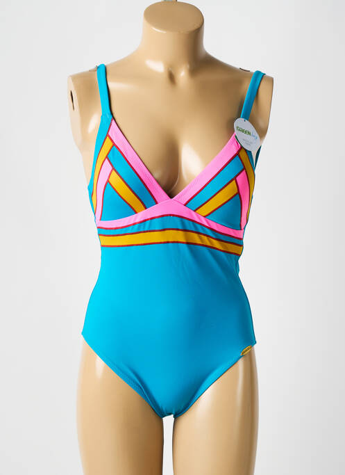 Costum de baie dintr-o singură piesă albastru SUNFLAIR femeie