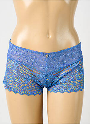 Shorty elasticitate albastru EMPREINTE femeie
