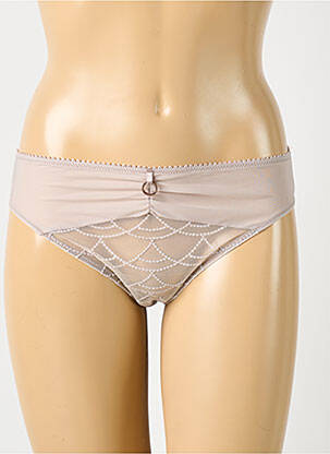 Chilot elasticitate gri EMPREINTE femeie