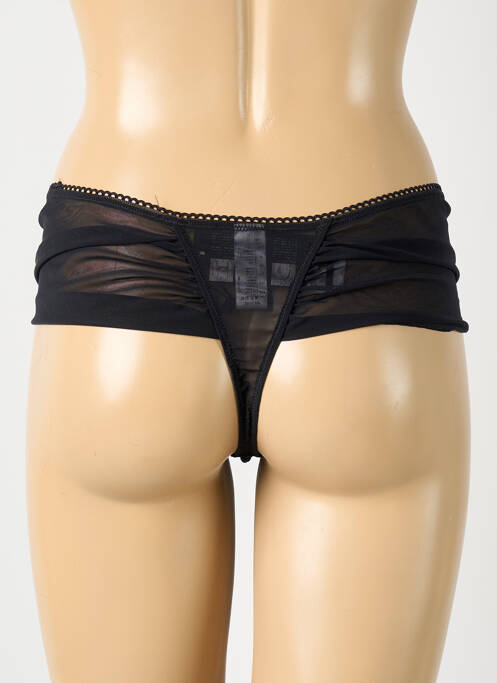 Tanga negru EMPREINTE femeie