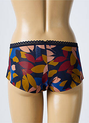 Shorty elasticitate albastru LOU femeie