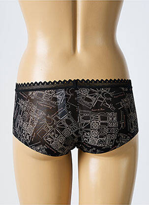 Shorty elasticitate negru LOU femeie