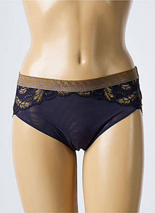 Shorty elasticitate albastru LOU femeie