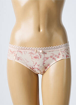 Shorty elasticitate culoare piersică LOU femeie
