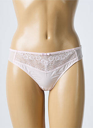 Tanga elasticitate roz LOU femeie