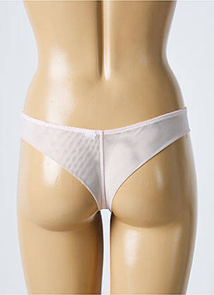 Tanga elasticitate roz LOU femeie
