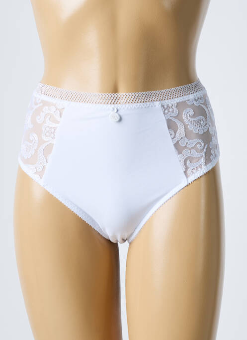 Chilot cu talie înaltă alb EMPREINTE femeie