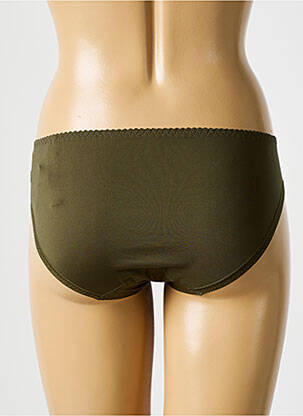 Chilot efect material satinat verde PRIMADONNA femeie
