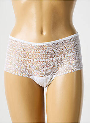 Shorty elasticitate alb PRIMADONNA femeie