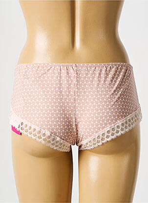 Shorty efect material satinat roz PRIMADONNA femeie