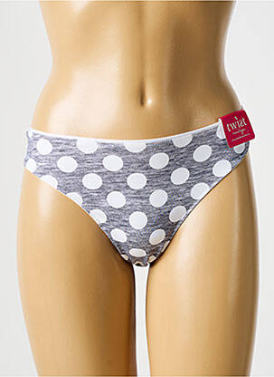 Tanga elasticitate gri PRIMADONNA femeie