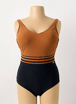 Costum de baie dintr-o singură piesă maro SUNFLAIR femeie