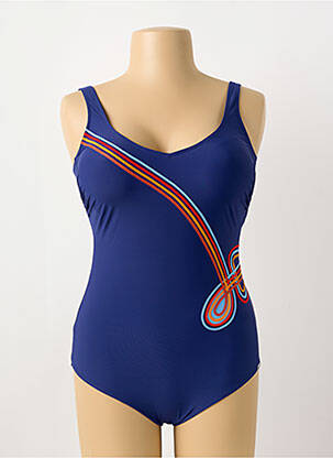 Costum de baie dintr-o singură piesă albastru SUNFLAIR femeie