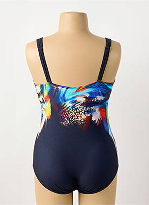 Costum de baie dintr-o singură piesă imprimeu fantezie top sutien modelat albastru SUNFLAIR femeie