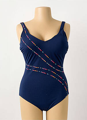 Costum de baie dintr-o singură piesă elasticitate top sutien modelat albastru SUNMARIN femeie